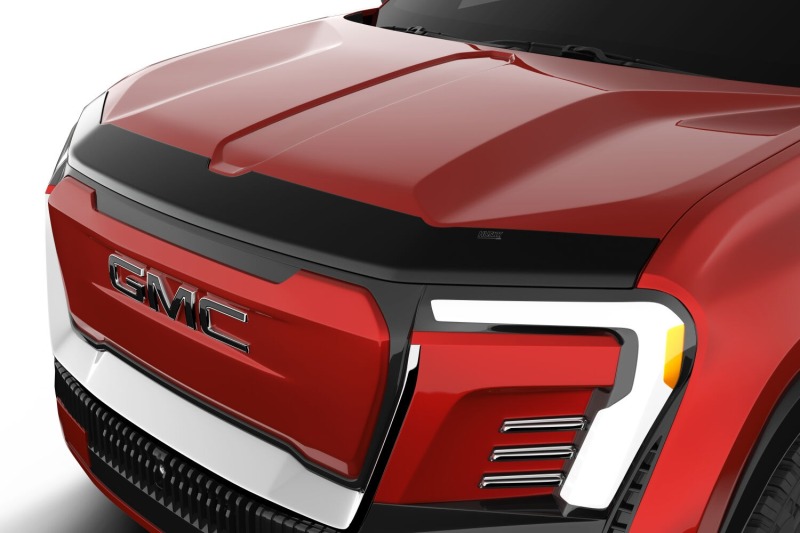 GMC Sierra EV Hood Deflector - Husky Liners - Aeroskin - Smoke - `24-`25